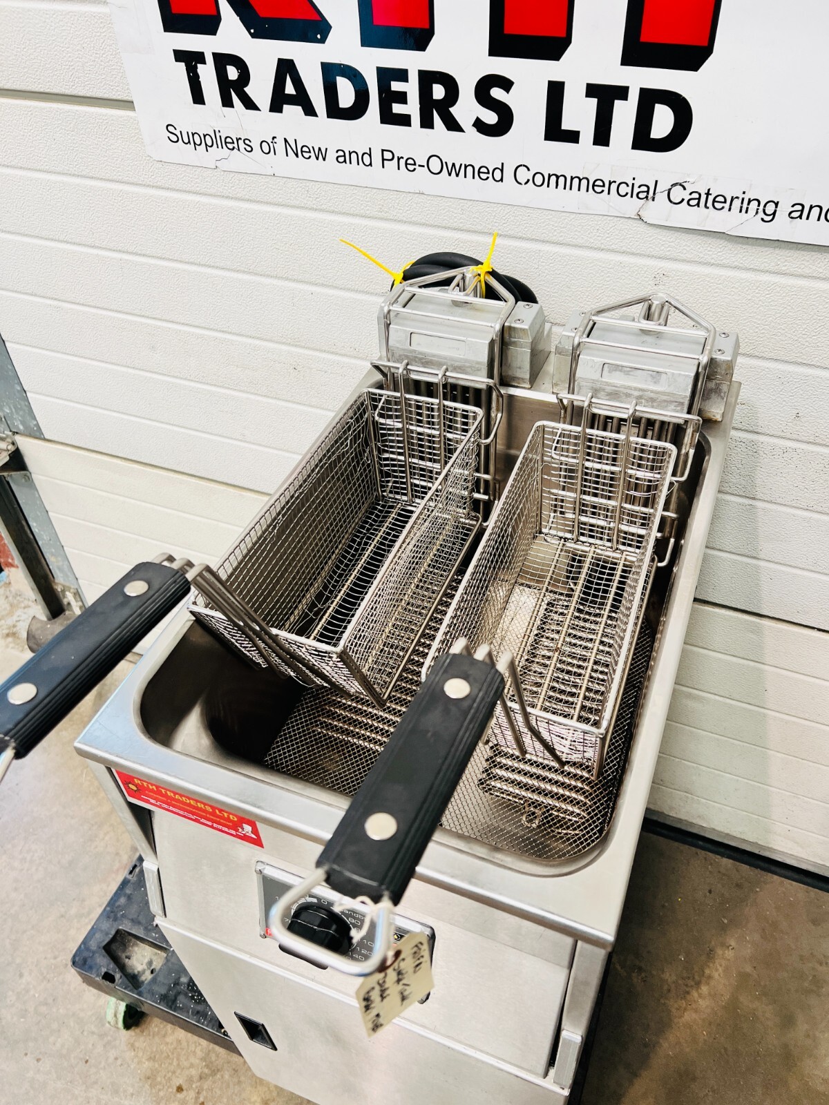 Fri Fri Single Tank Double Basket Deep Fat Chip Fryer FriFri 3Ph