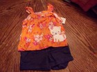 +*INFANT GIRL CHILD OF MINE SHORT  SET 0-3 MONTHS NWT  A 106 — photo 4