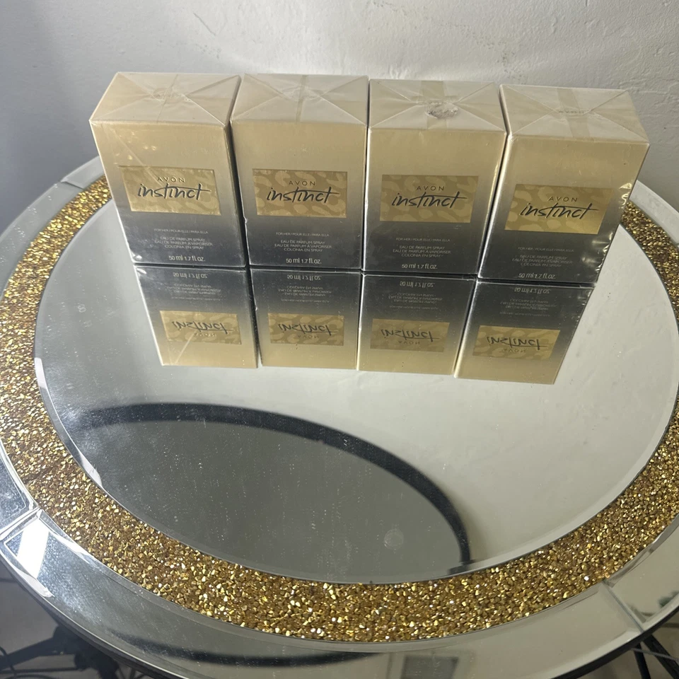 Avon Instinct For Her Eau EDP Spray 50 ml 1,7 oz Sellado Descontinuado X4 Foto 2 de 4