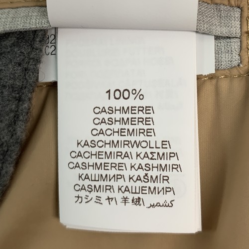 BRUNELLO CUCINELLI Talla 46 Gris Cachemira Cremallera a Presión Chaqueta - Imagen 8 de 12