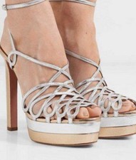 Aquazzura Monroe Platform Sandals UK 5