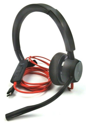 Plantronics Blackwire 3310 USB-C Wired Headset BW3310 for Microsoft Teams - Picture 5 of 6