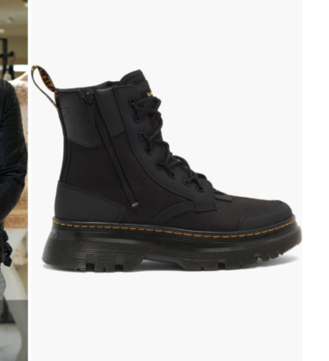 Dr. Martens Tarik Zip Men's Utility Boot in Black MSRP$190