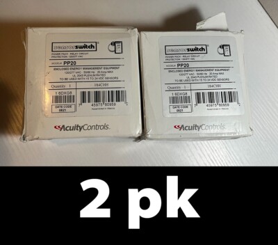 2pk Acuity Controls / Sensor Switch PP20 Power Pack Relay Circuit Protection