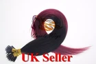 Best Quality 22" 1g 8A* Nano Ring Double Drawn Armenian Human Hair Extensions UK