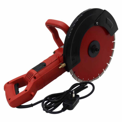 220V Portable Electric Concrete Saw Wet Dry Circular Saw Cutter with Water Pump
