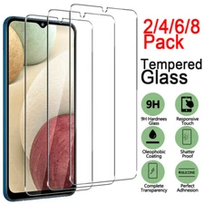 For Samsung A16/15/14/ A13 A12 A32 A52 72 5G Tempered Glass Screen Protector Lot