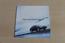 159773) Saab 9-3 - Nicht ohne Winterreifen - Prospekt 1999