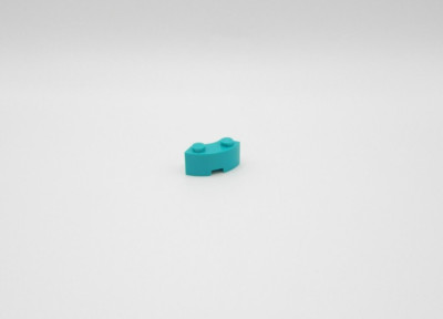 Lego BRICK 2X2W.INSIDE AND OUTS.BOW Bright Bluish Green 6325429 85080 AK5