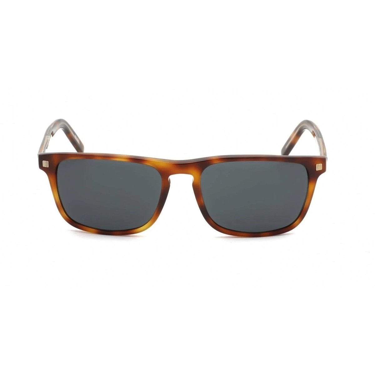 Ermenegildo Zegna EZ0173 52A Brown Tortoise Plastic Sunglasses