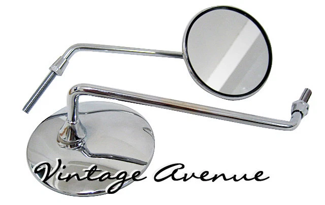 KAWASAKI A1 A1SS A7 A7SS W1 W1SS W2 W2SS W2TT MIRROR 1PAIR [C8/48] - Изображение 2 из 4