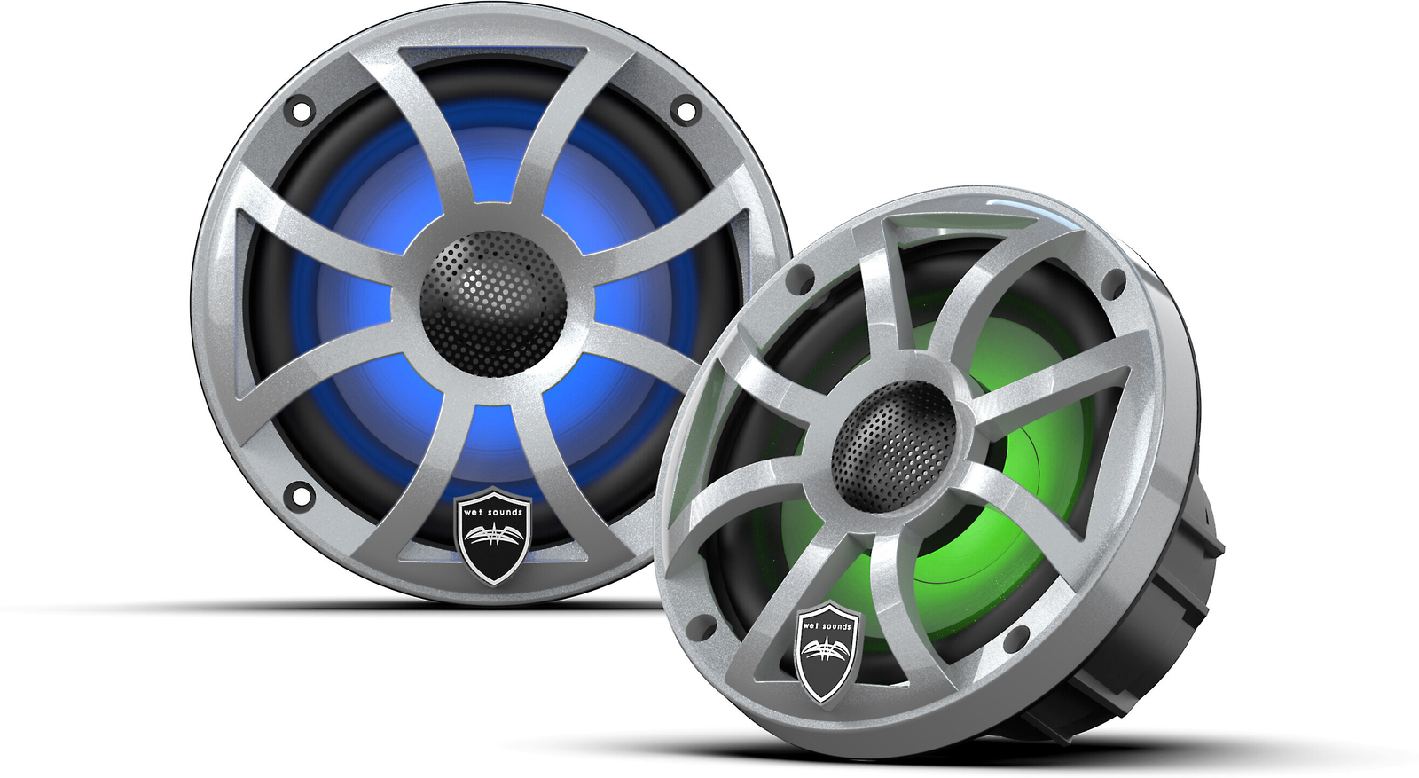 Коаксиальные динамики Wet Sounds REVO 6 XS-S V3 65 RGB твитер серебристые решетки XS 82090₽