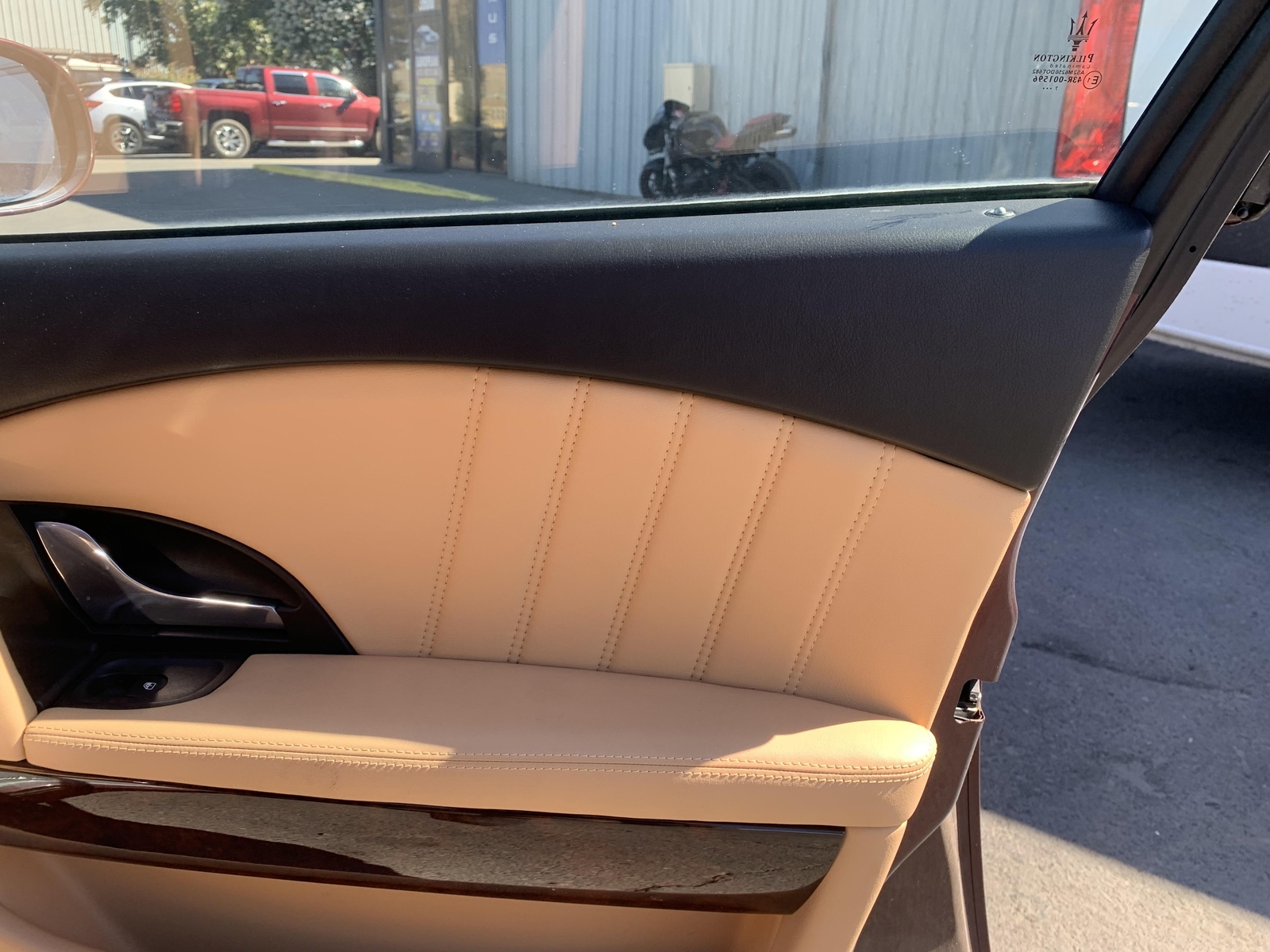 08 MASERATI Right RH Passenger Front Door Trim Panel