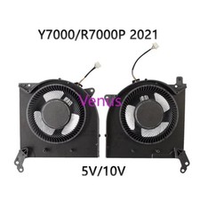 Laptop CPU GPU Cooling Fan for LENOVO Y7000P R7000P 82JW 2021 NEW