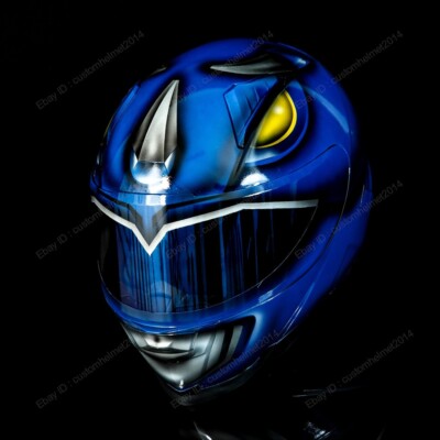 Mighty Morphin Power Power Ranger Motorcycle Helmet Dot Mighty