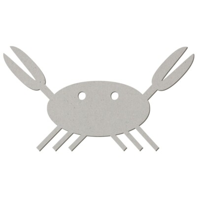 Pappe Krebs - Basteln Deko 5-50 cm