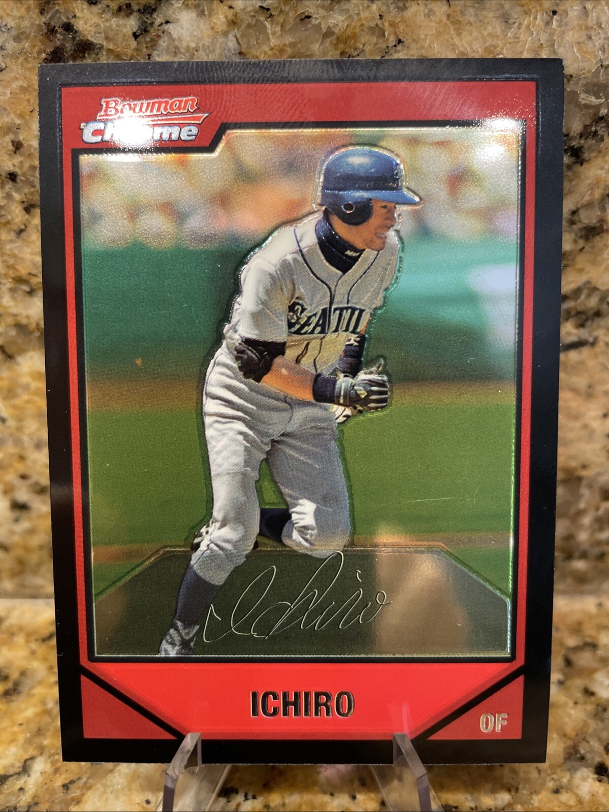 2007 Bowman Chrome #75 Ichiro Seattle Mariners