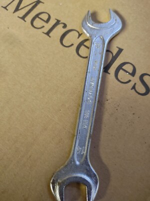 Mercedes Benz dowidat | DIN 895 | Open End Wrench 17mm x 14mm | Made In Germany