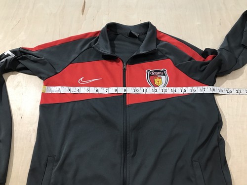 Nike Dri-Fit Teens Texans Gray/Red Athletic Zip Up Jacket Size XL - Picture 3 of 10