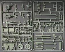 Zvezda/Italeri 1/35th Scale Zis-3 Red Army Anti Tank Gun Kit No. 3505 no box