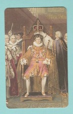 ROYALTY - FAX  PAX - KINGS & QUEENS 0F ENGLAND  -  GEORGE  IV  -  1985