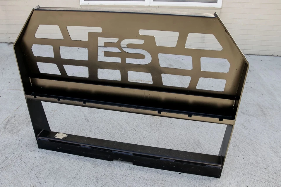 Skid Steer Universal Quick Attach Pallet Fork Mast Frame Only MADE IN USA HD - Image 4 of 4