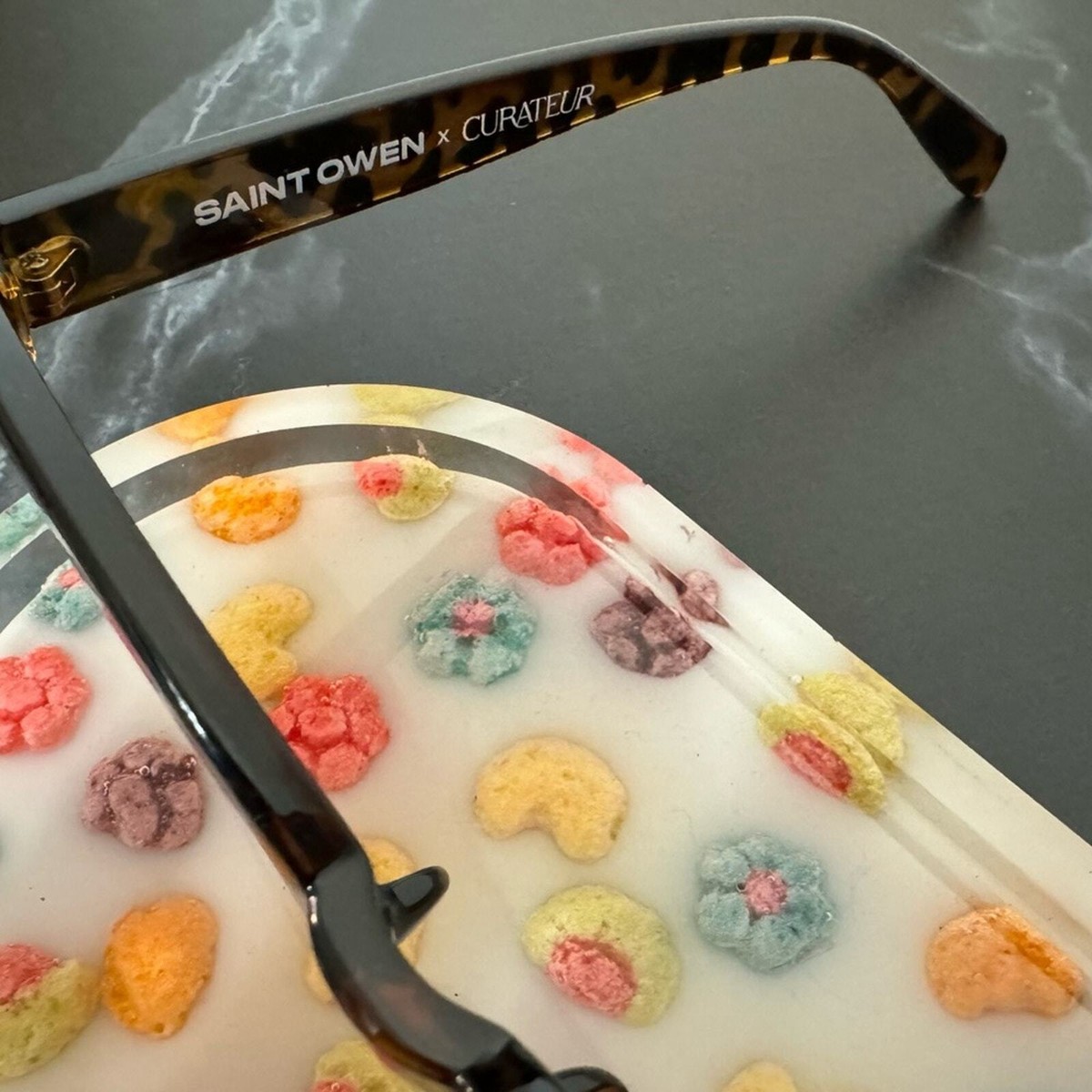 Saint Owen x Curator Wylde Tortoise Shell Sunglasses Saint Owen X Curateur Designer Tortoiseshell WYLDE  main image 3