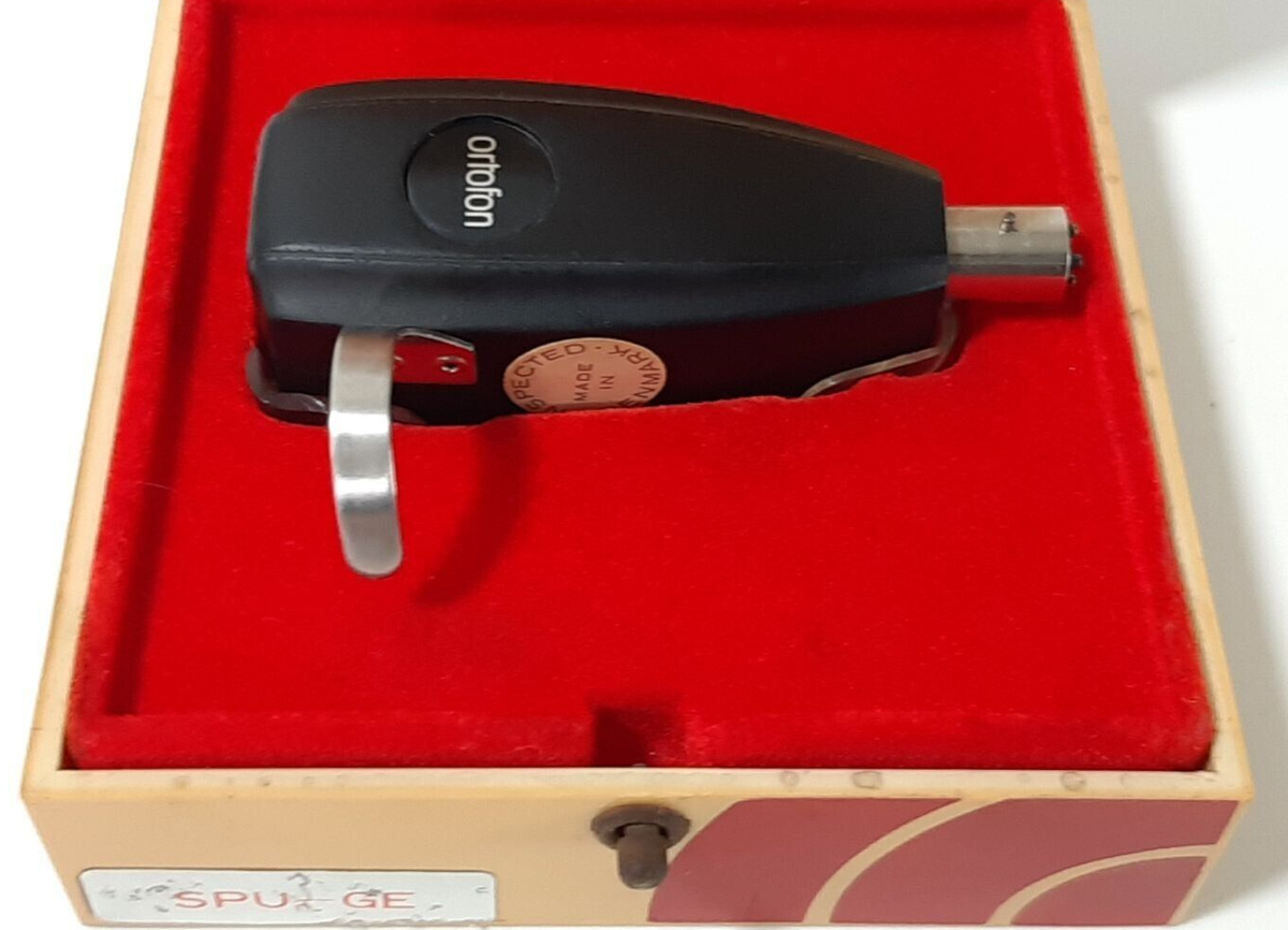Ortofon SpU-GE MC Cartridge ELLIPTICAL DIAMOND Needle with shell  