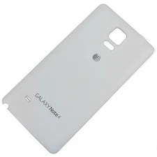 LOT OF 25 NEW SAMSUNG GALAXY NOTE 4 WHITE N910A BATTERY BACK COVER AT&T