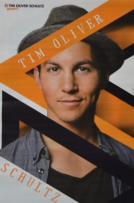 TIM OLIVER SCHULTZ - A3 Poster (42 x 28 cm) - Schauspieler Sammlung Plakat BRAVO