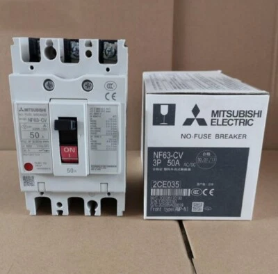1PC Mitsubishi NF63-CV NF63CV Breakers 3P 50A New Expedited