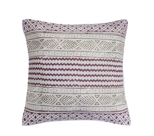 Set of 4 Handmade 45cm Printed Cotton Pillow Cover Throw Pillow Set Kilim Pillow - Picture 4 of 6