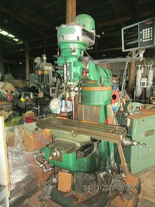Bridgeport Manual Mill Used Has Digital Read Out Ebay