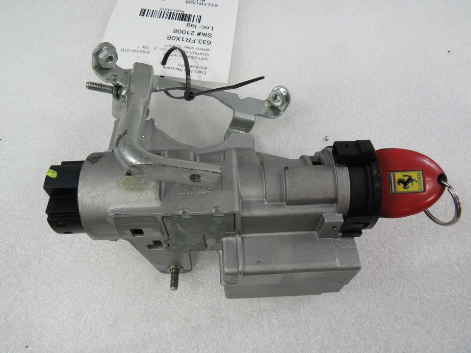 Ferrari 599 GTB, Interruptor de Ignição com Chave, Usado, P/N 223867 - Imagem 4 de 4