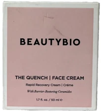 BEAUTYBIO The Quench FACE CREAM Rapid Recovery Cream 1.7 oz NIB (294)