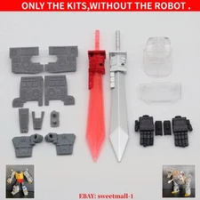 3D DIY Filler Neck Chest Sword Movable Hand Upgrade KIT For SS86 Grimlock