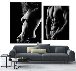Wandbilder Erotik Leinwand Bilder Schwarz Schlafzimmer 2 Tlg ... Wandbilder Erotik Leinwand Bilder Schwarz Schlafzimmer 2 Tlg ...