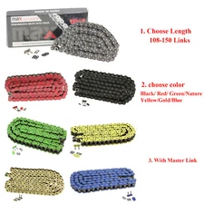 525 Motorcycle Atv O-Ring Drive Chain 525-Pitch  with 1 Connecting Link