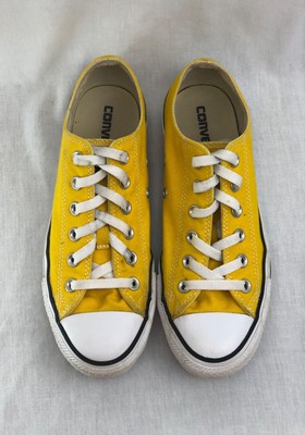 lemon yellow converse