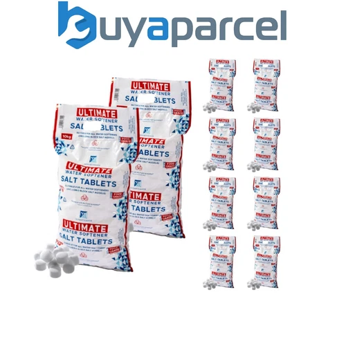 Monarch Ultimate Water Softener Salt Pillow Tablets 10kg 1-10 Bags Food Grade 