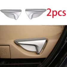 Matte 2020-2023 For Toyota Highlander Silver Rear Seat Adjustment Button Cover