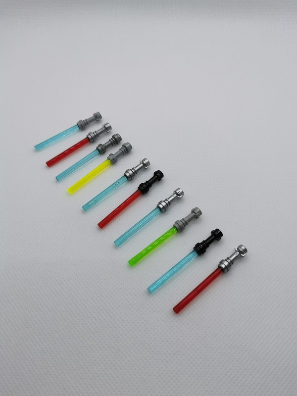 LEGO ® 10x laser sword Star Wars ™ lightsaber different colors lightsaber
