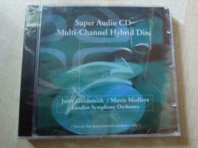 SACD Hybrid Multichannel Jerry Goldsmith Movie Medleys NEU rare Super Audio Gold