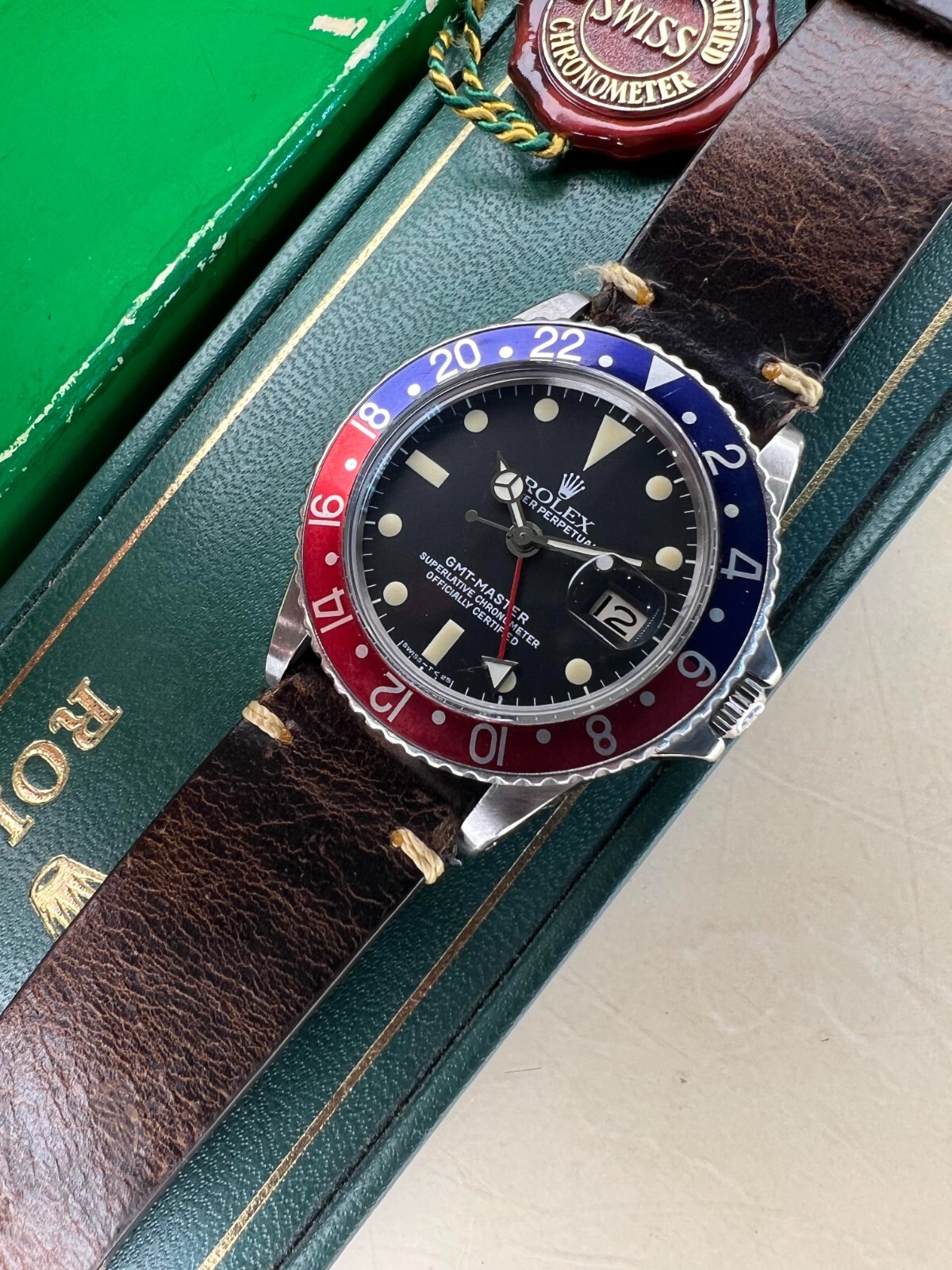 Rolex GMT Master "Pepsi" 1675