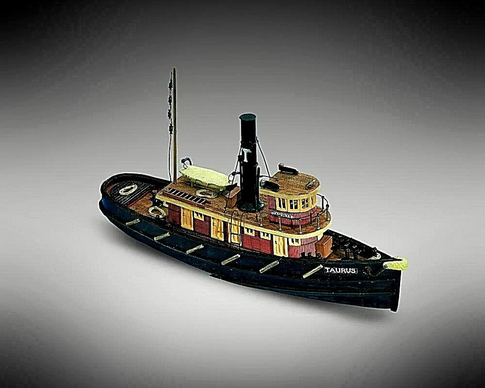 Mini Mamoli MM67 scala 1/87 Rimorchiatore Taurus kit modellismo navale in legno - Immagine 2 di 2