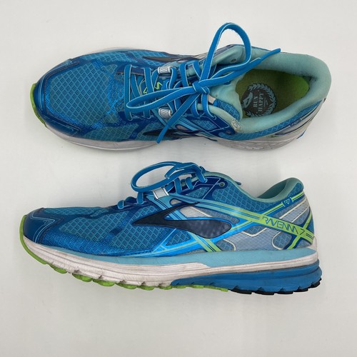 Brooks Ravenna 7 Running Shoes Women Size 9 Blue Mesh Breathable - 第 2/12 張圖片