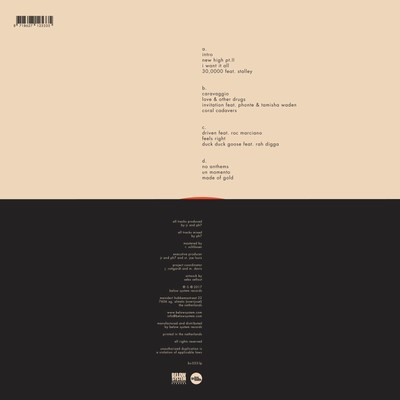 JR & PH7 x St. Joe Louis - 'Coral Cadavers' (Vinyl LP Record JR & PH7 x St. Joe Louis - 'Coral Cadavers' (Vinyl LP Record