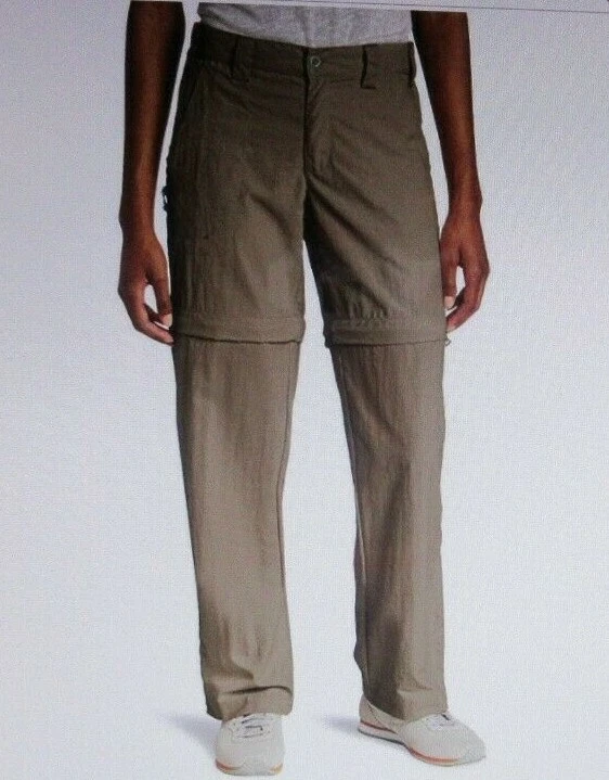 Белые брюки-трансформеры Sierra Point на молнии система шорты кора коричневый размер XL 29 дюймов - Изображение 4 из 4