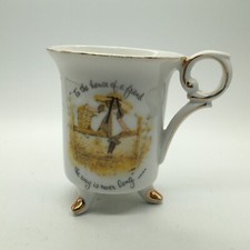 Vintage Holly Hobbie Three Leg Footed Tea Cup