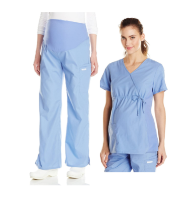 Cherokee Womens Scrubs Set Flexibles Maternity Top 2892 Pants 2092